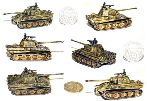 10mm Wargaming 12mm Panther Tank From Victrix Ltd