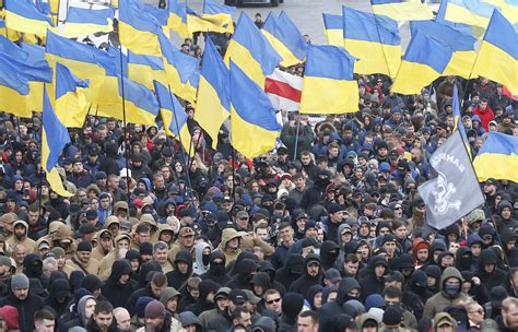 5000 Nationalists Protest Corruption In Ukraine