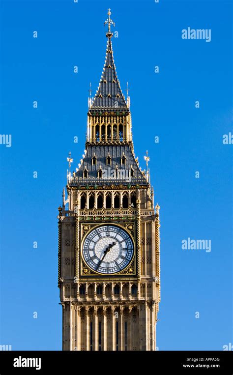 Clock Tower Housing Big Ben London Stock Photo Alamy