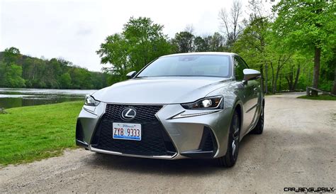 The f sport styling is designed to turn heads, with a distinctive spindle grille, mesh inserts and chrome detailing. 2017 Lexus IS350 F Sport RWD - Road Test Review ...