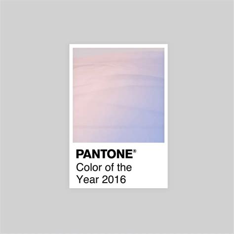Pantone Color Of The Year 2016 The Harmonious Pairing Of Pantone 13