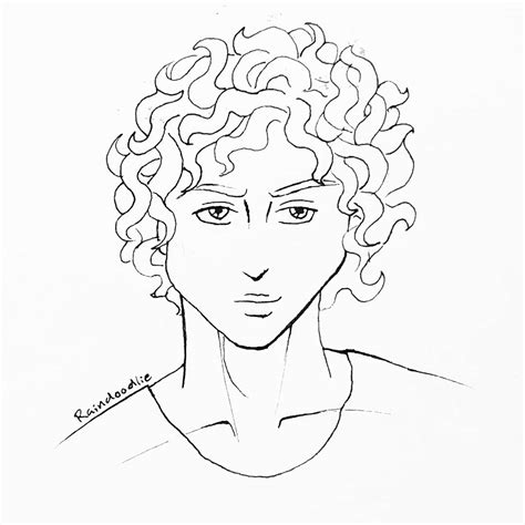 How To Draw A Cute Boy With Curly Hair How To Draw Boys Hair