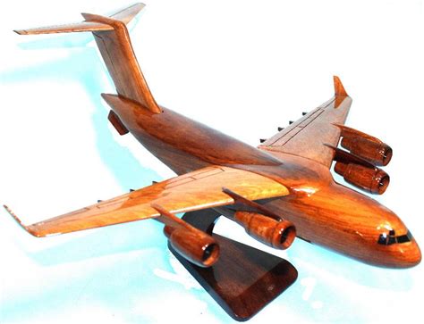 c 17 globe master wood model airplane mahogany desktop model aircraft wooden airplane model