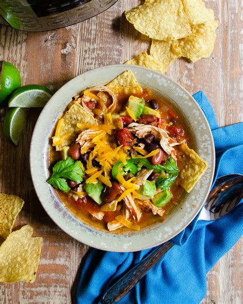 Featured in 1 rotisserie chicken, 4 meals. Chicken Tortilla Soup | Blue Jean Chef - Meredith Laurence ...