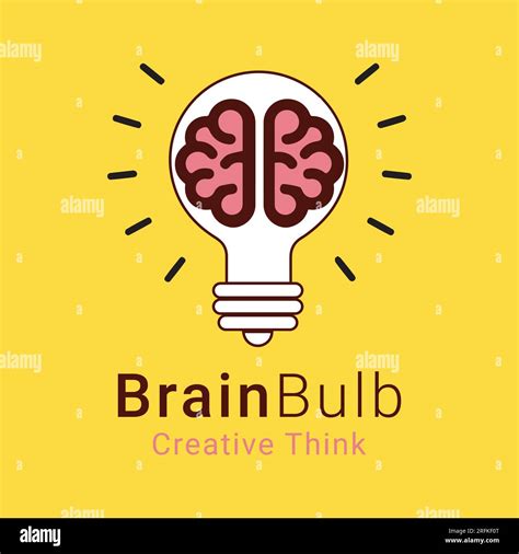 Brain Bulb Idea Creative Idea Logo Design Stock Vector Image And Art Alamy