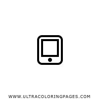 Dibujo De Tableta Para Colorear Ultra Coloring Pages