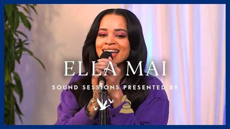 Sound Sessions Ft Ella Mai Grey Goose Vodka X The Recording Academy
