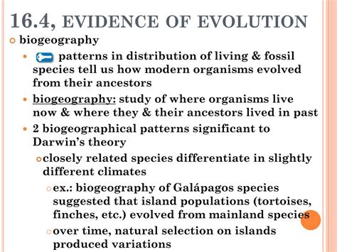 Ppt Ch 16 Darwins Theory Of Evolution Powerpoint Presentation Free
