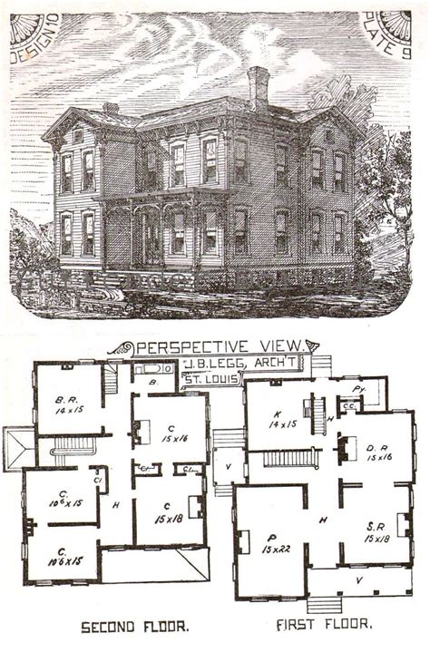 Amazing House Plans 1800s