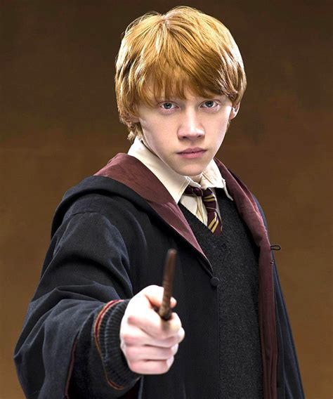 Portrait Of Ron Weasley Harry Potter Fan Zone
