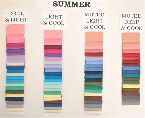 Pin By Irina Blinder On мягкое темное лето Light Summer Color Palette