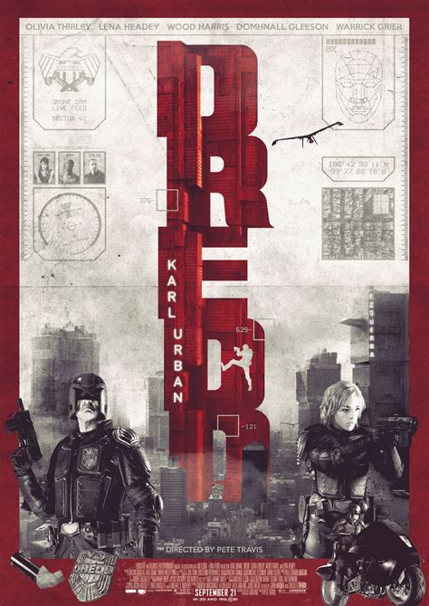 Alternative Poster for Dredd - PosterSpy | Film poster design, Film art ...