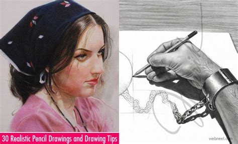 30 Realistic Pencil Drawings And Drawing Tips For Beginners Webneel