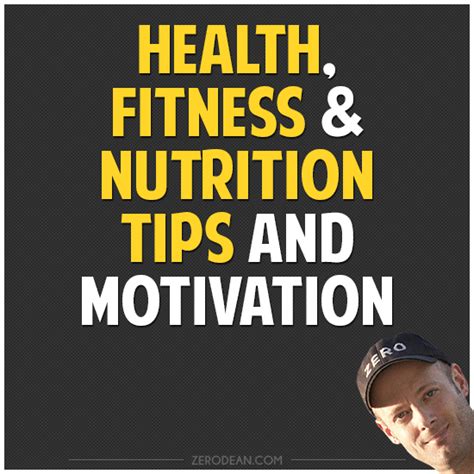 Health Fitness And Nutrition Tips And Motivation Fitness Nutrition
