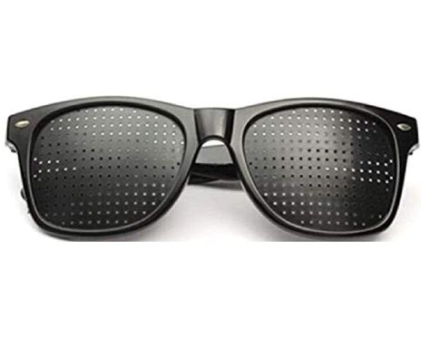 digital shoppy vision care pin hole sunglasses men women anti myopia pinhole glasses eye