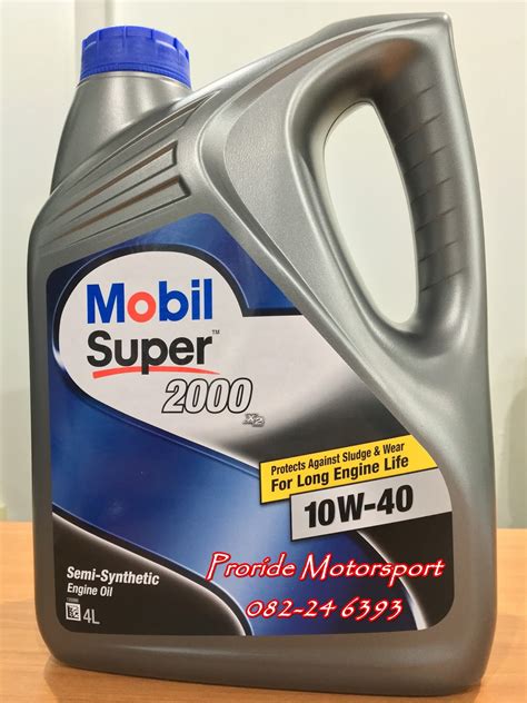 Pro Ride Motorsports Mobil Super 2000 X2 10w 40 Your No1 Choice Of