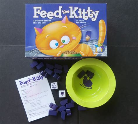 Preschool Game Of Feed The Kitty By Gamewright All About Fun And Games