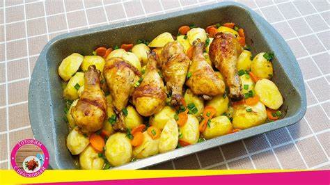 Диета картошка курица Курица с картошкой в духовке. Вкусная картошка с куриным мясом - YouTube Курица с картошкой в духовке. Вкусная картошка с куриным мясом - YouTube Диета картошка курица