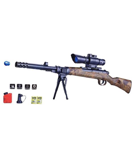 Play Pacific 98k Bolt Action Airsoft Sniper Rifle With Adjustable Scope