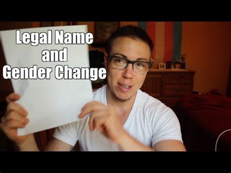 If an objection is made within the six weeks. Transgender Legal Name and Gender Change - YouTube