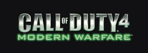 Call Of Duty 4 Modern Warfare Logo Photoshoppsd 1024 X 372 Pix