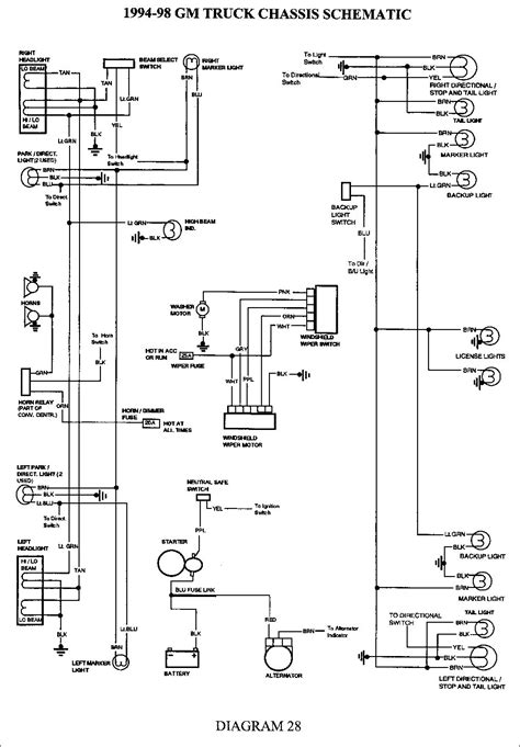 1997 Chevy Silverado Wiring Diagram Cadicians Blog