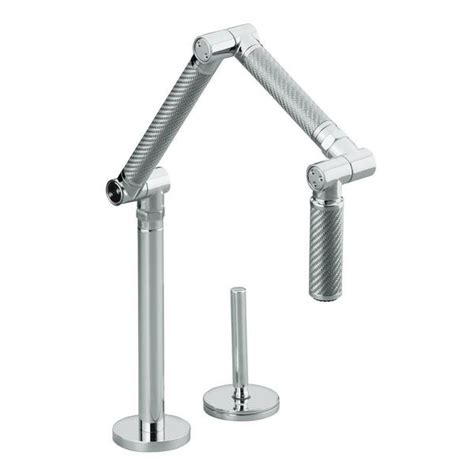 Butler faucets provide separate, cold drinking water and are a great fit at a second sink or right next to your kitchen faucet. Kohler Karbon Chrome Deck-mount Articulating Kitchen Faucet