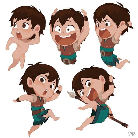 Hong Soon Sang Character Design Cartoon Kid Character Character