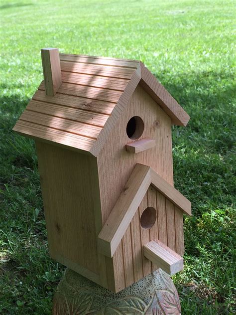 Country Birdhouse Casas De Pássaros De Madeira Casas Para Passarinho