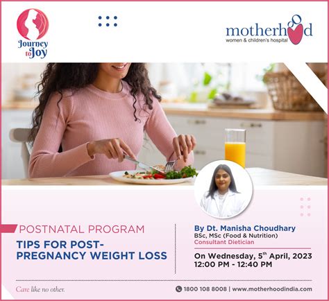 Tips For Post Pregnancy Weight Loss Motherhood Hospitals India