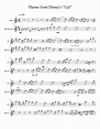 Theme from Disney's Up Sheet music for Flute, Clarinet (In B Flat ...