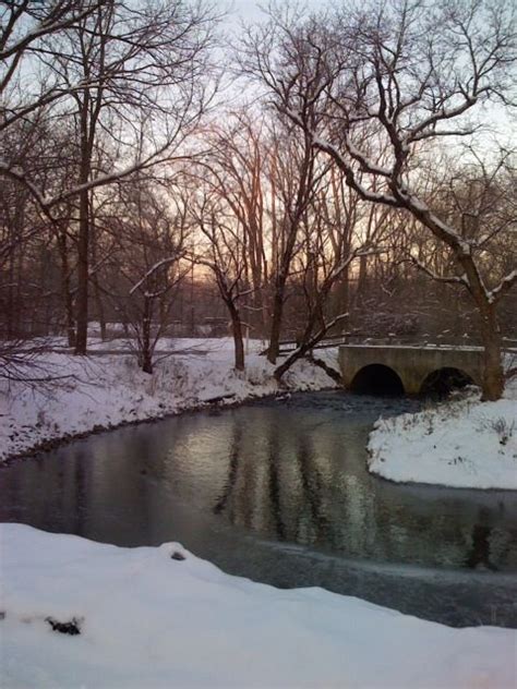 Winter In Cool Creek Park Westfield Indiana Best Places To Live