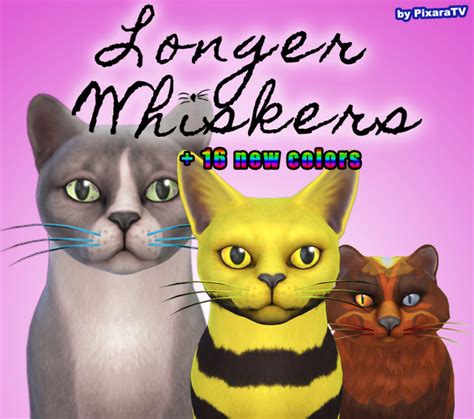 Sims 4 Longer Whiskers For Cats Pixara
