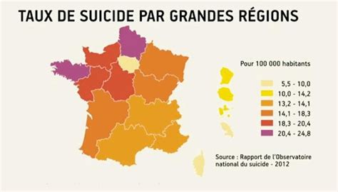 Suicide décès par jour en France AlloDocteurs