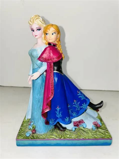 Disney Traditions Jim Shore Enesco Frozen Anna Elsa Sisters Forever Picclick