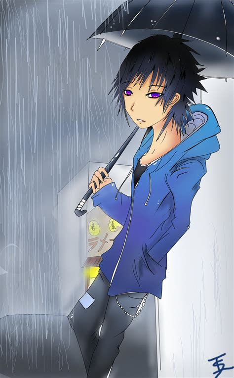 Sad Anime Boy Standing In The Rain Love Hurts Lofi Hiphop Mix