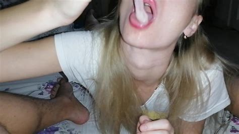 Depraved Teen Drinks My Cum From Used Condom Ohhh Yea Xxx Mobile Porno Videos And Movies