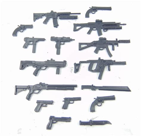 Custom 1:12 Scale Guns for 6 Action Figures MAD Special - Etsy