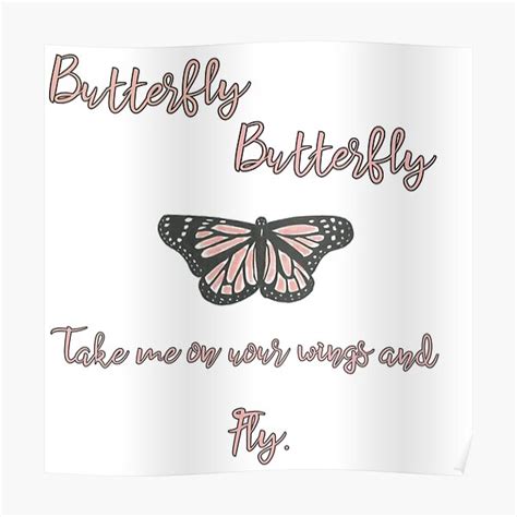 Umi Butterfly Poster By Chicnleesh Redbubble