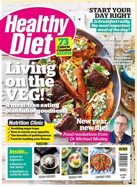Healthy Diet Magazine Get Set For A Happy Healthy New Year Jan 2020