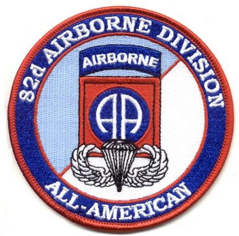 82nd Airborne Division All American 4 Patch 82nd Airborne Division