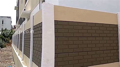 Exterior Wall Modern Brick Boundary Wall Designs