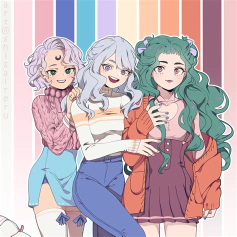 Bnha Ocgirls By Shisaireru On Deviantart