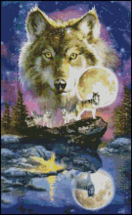 It is easily downloadable, and is available immediately after payment. FREE WOLF CROSS STITCH PATTERNS | Lena Patterns