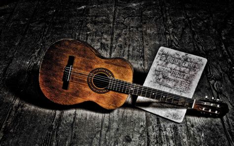 Guitarra Fondo De Pantalla Hd Fondo De Escritorio 1920x1200 Id