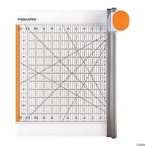Fiskars Rotary Ruler Combo For Fabric Cutting 12x12 Oriental Trading