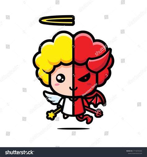 300 Half Angel Half Devil Images Stock Photos And Vectors Shutterstock