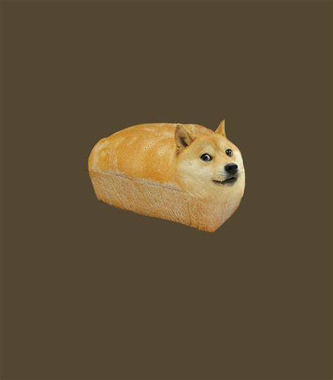 Fashion Shiba Inu Doge Bread Meme Dog Ugly Sweater Digital Art By