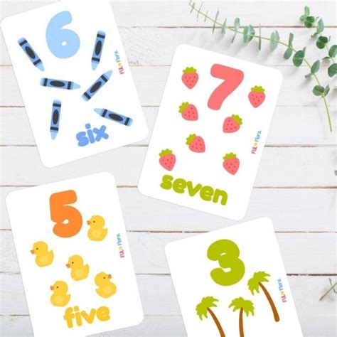 Counting Flashcards Numbers 1 10 Printable Learn To Count Instant