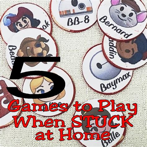 Diy Party Mom 5 Games To Play When Stuck At Home And A Free Game Printable